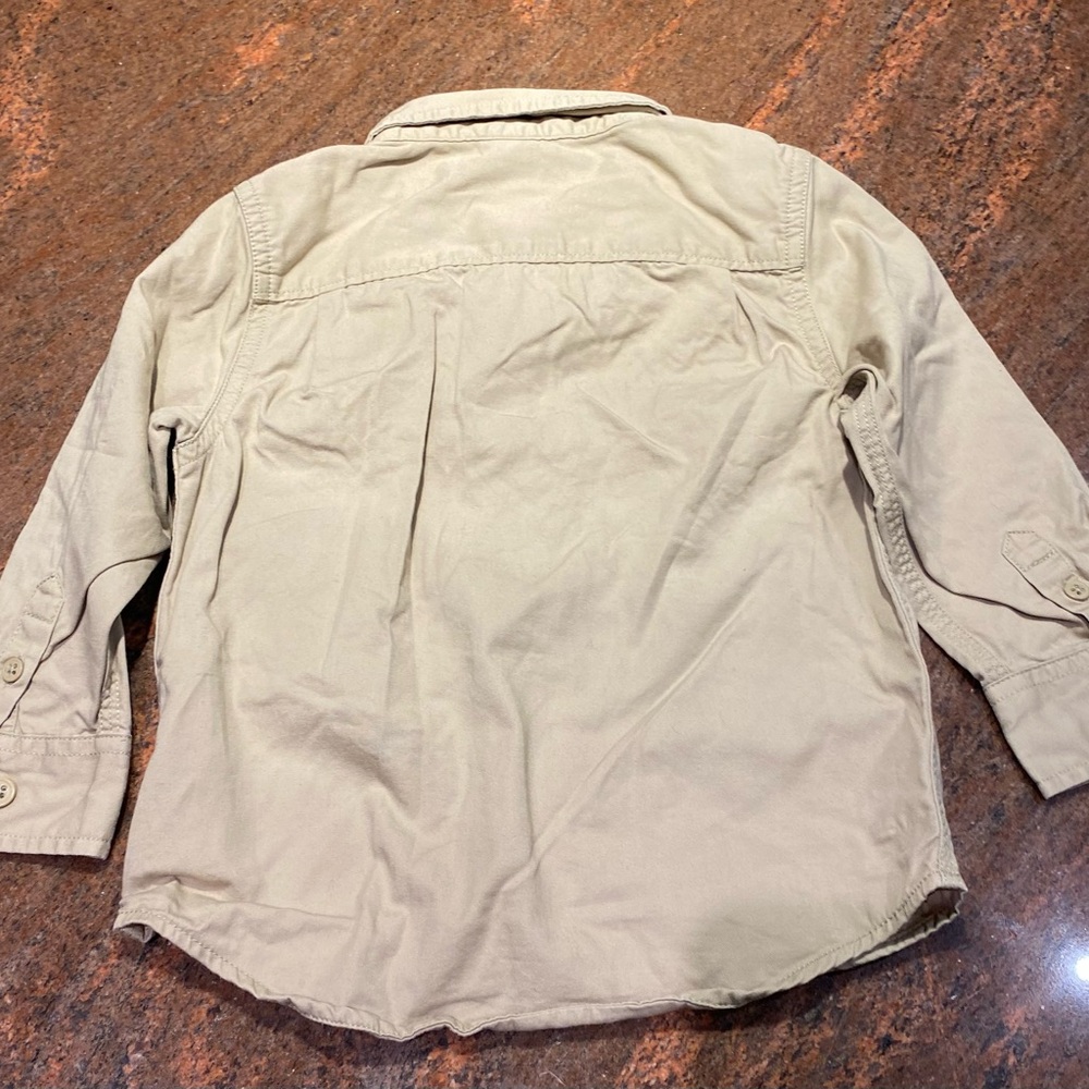 3 for $30 Gap Long-Sleeve Utility Shirt with Ribbed Waist Pull-on Jeans - Picture 7 of 8